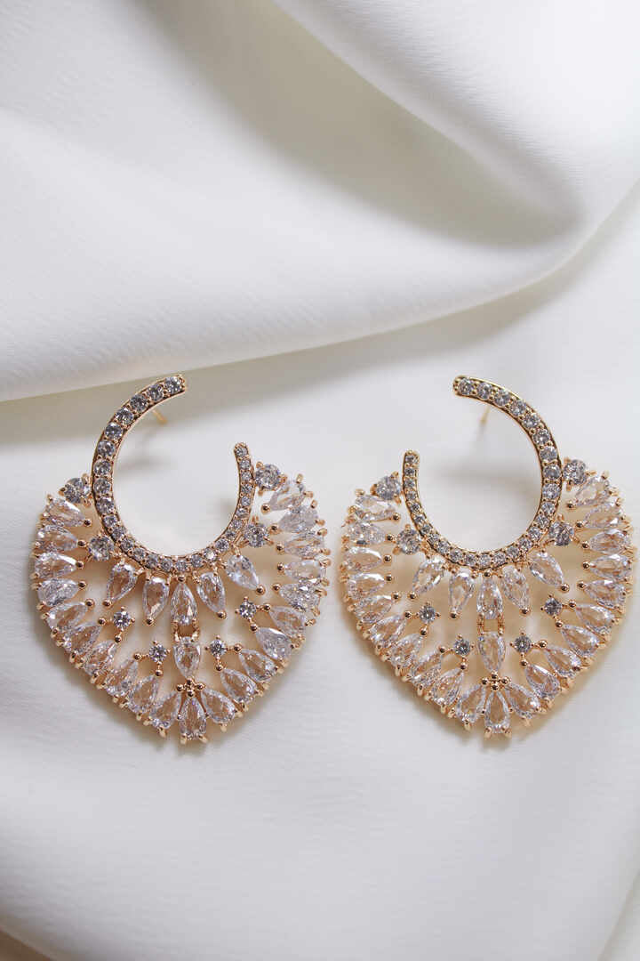 Brinco - Brinco Micocravejado em Cristal e Zirconias