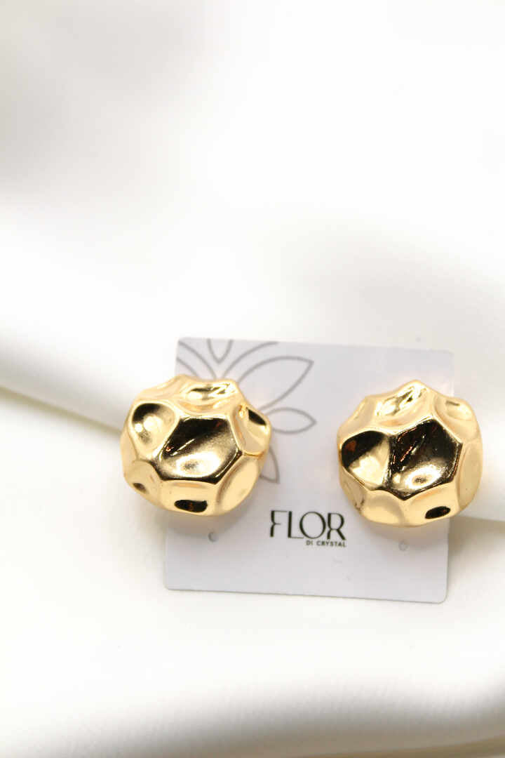 Brinco - Brinco organico esfera martelada alta fusao