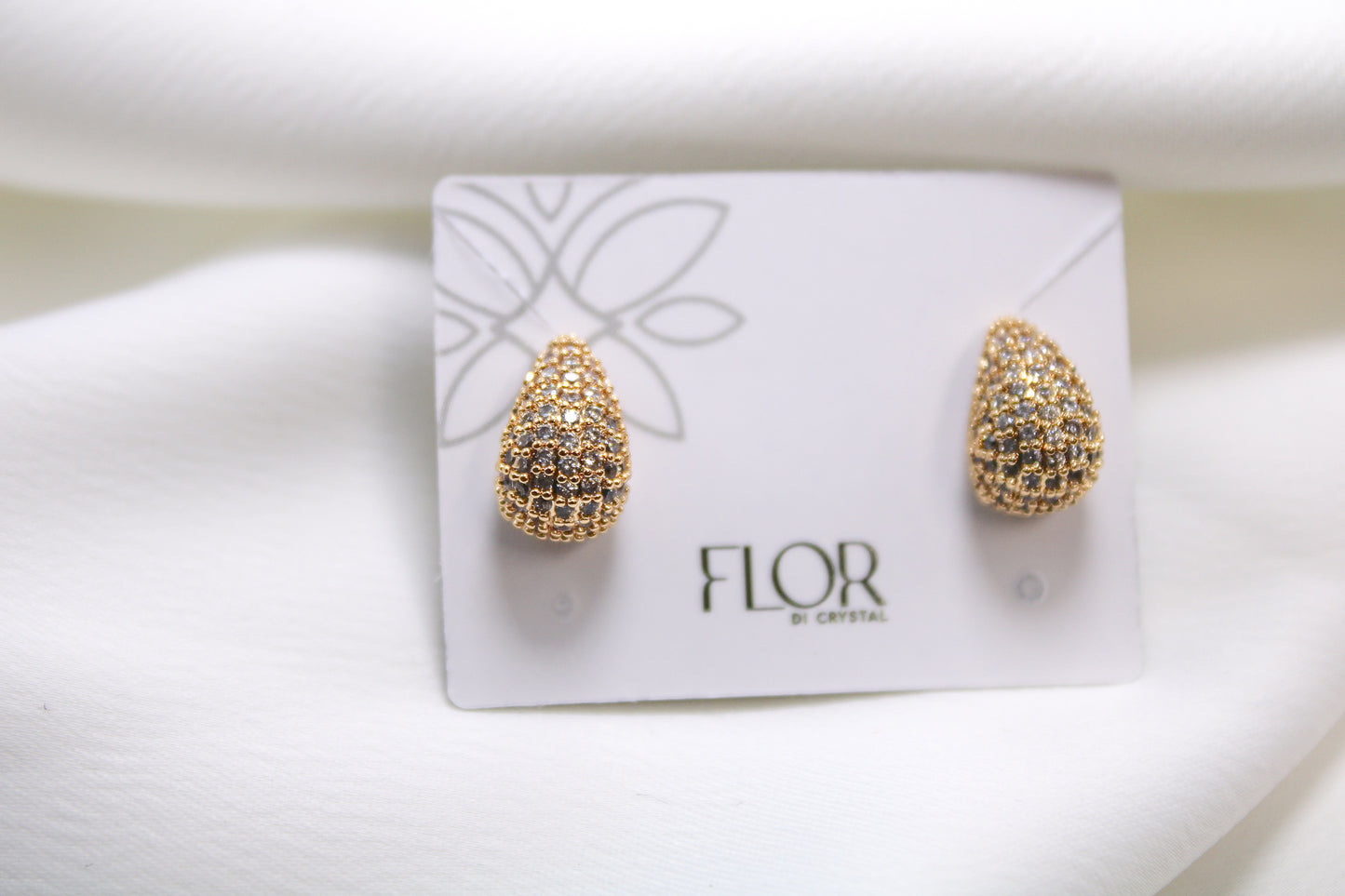 Brinco - Gota Small cravejada