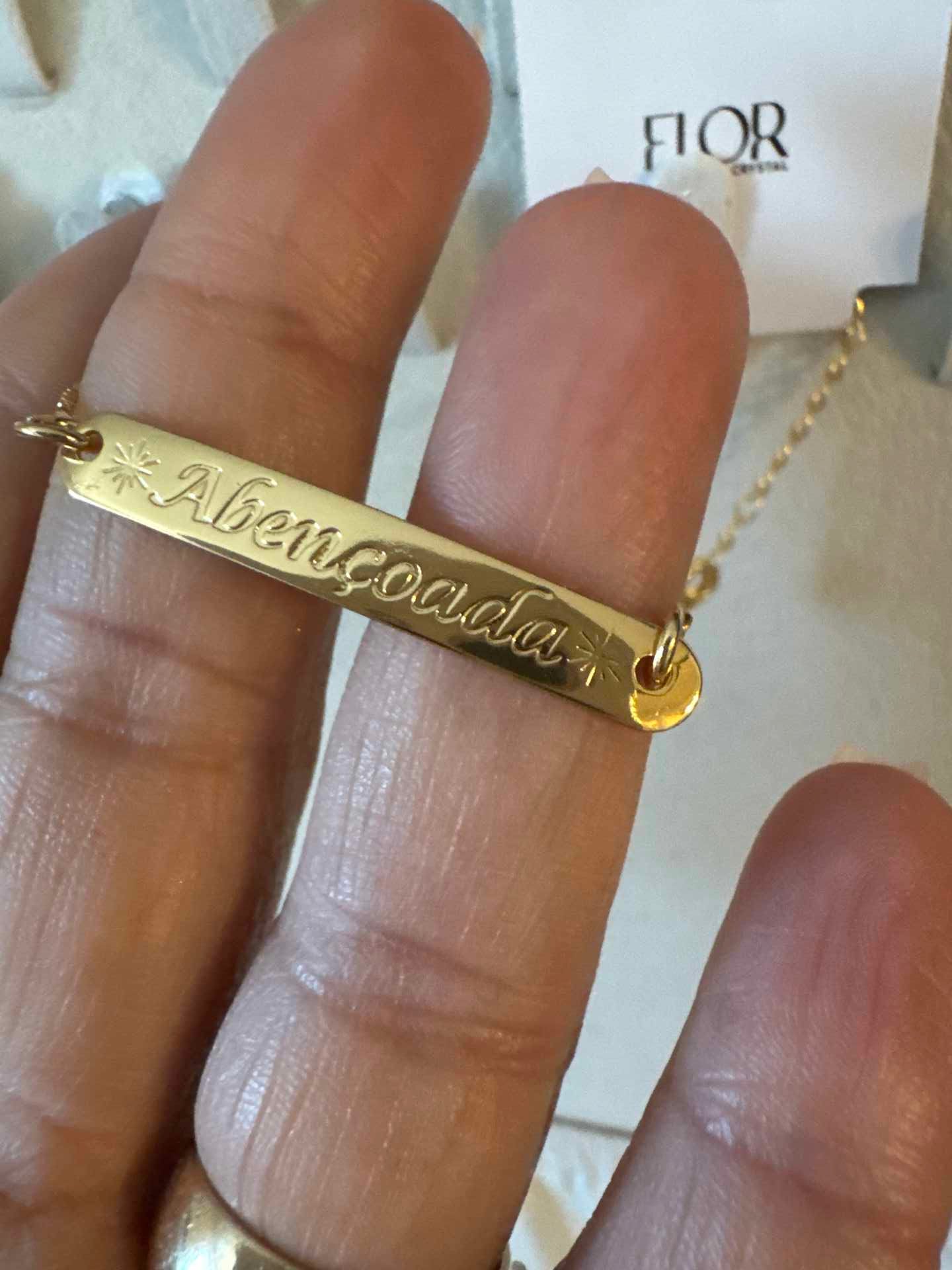 Pulseira - Pulseira delicada ABENCOADA