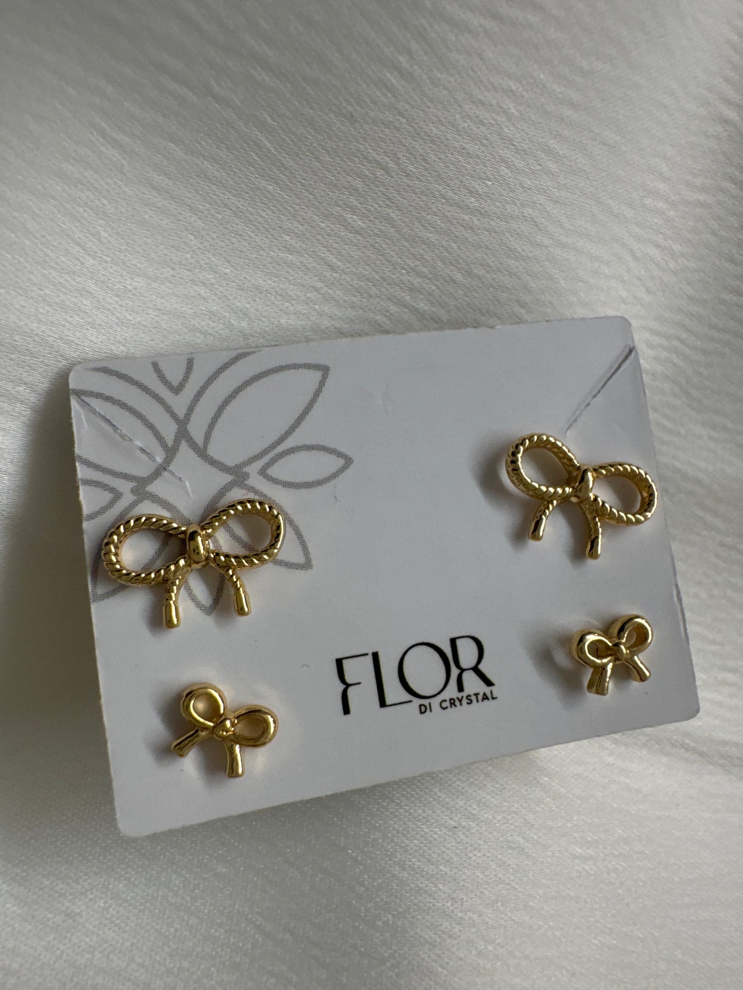 Brinco - Duo de laco em -gold