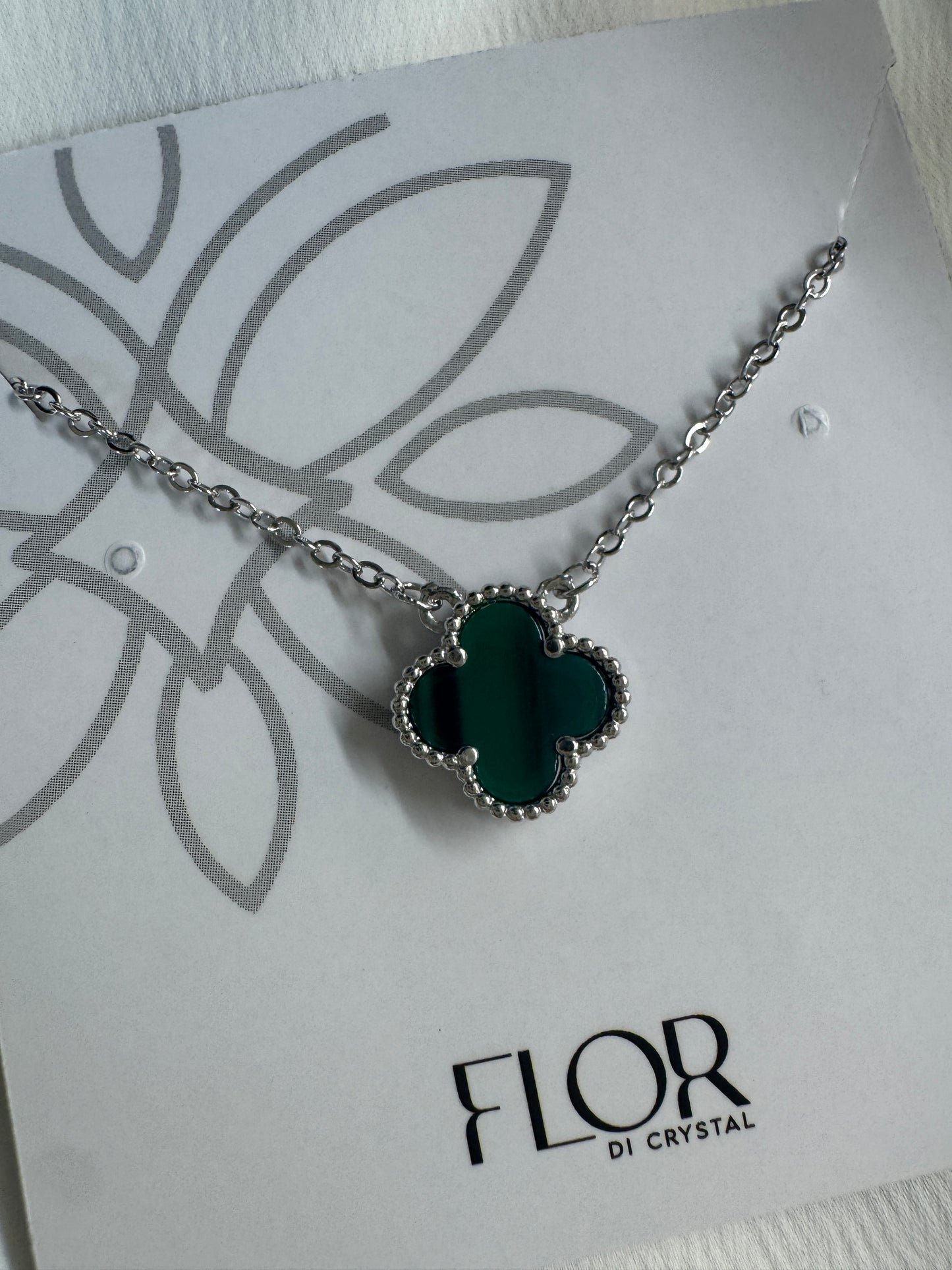 Choker - Colar de Trevo Verde