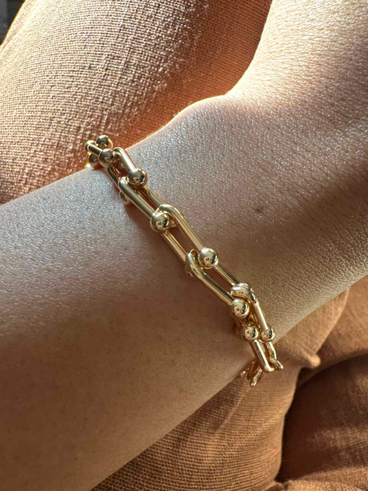 Pulseira Lisa fina tiffany