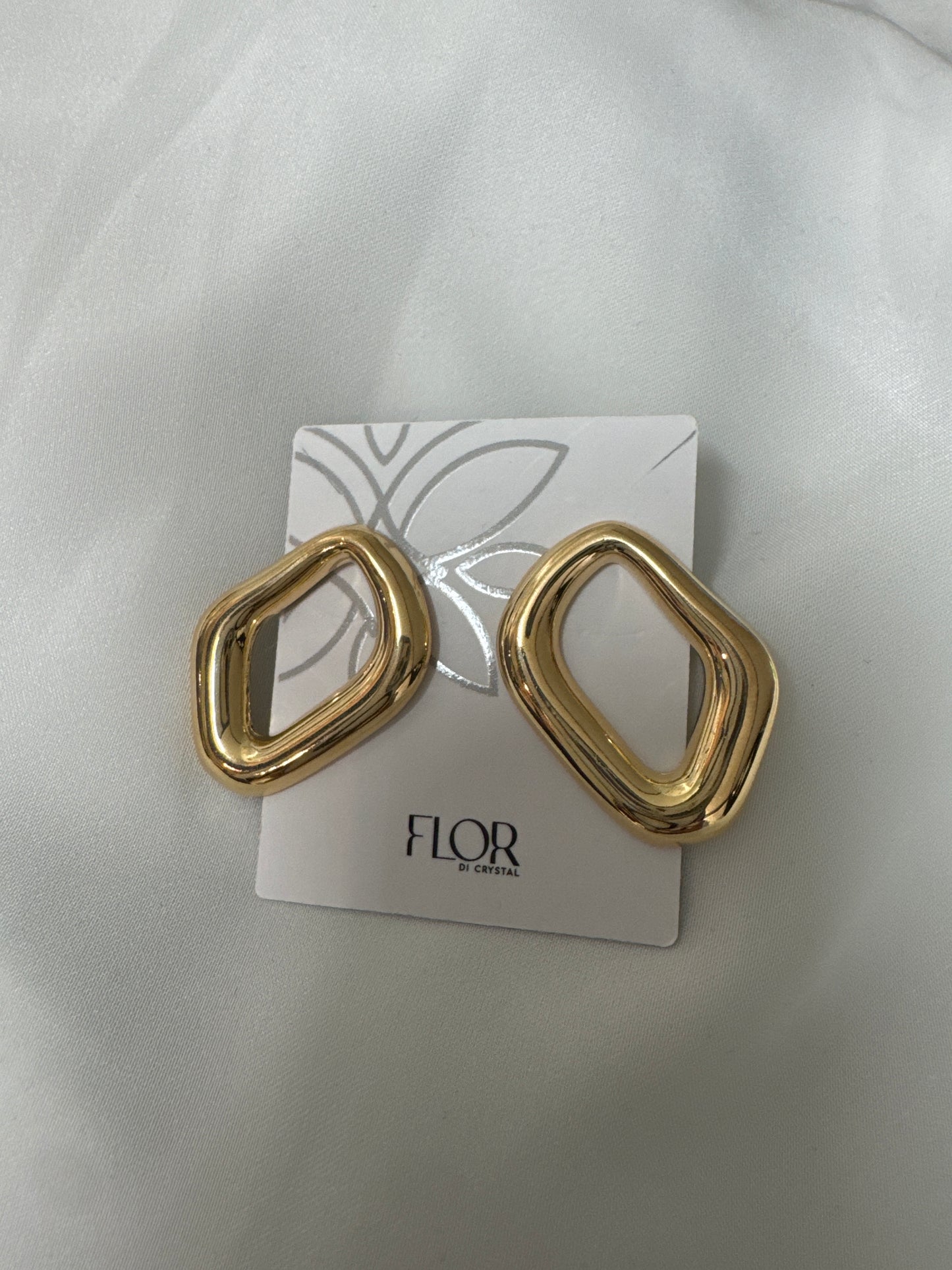 Outros - Brinco organico grande vasado