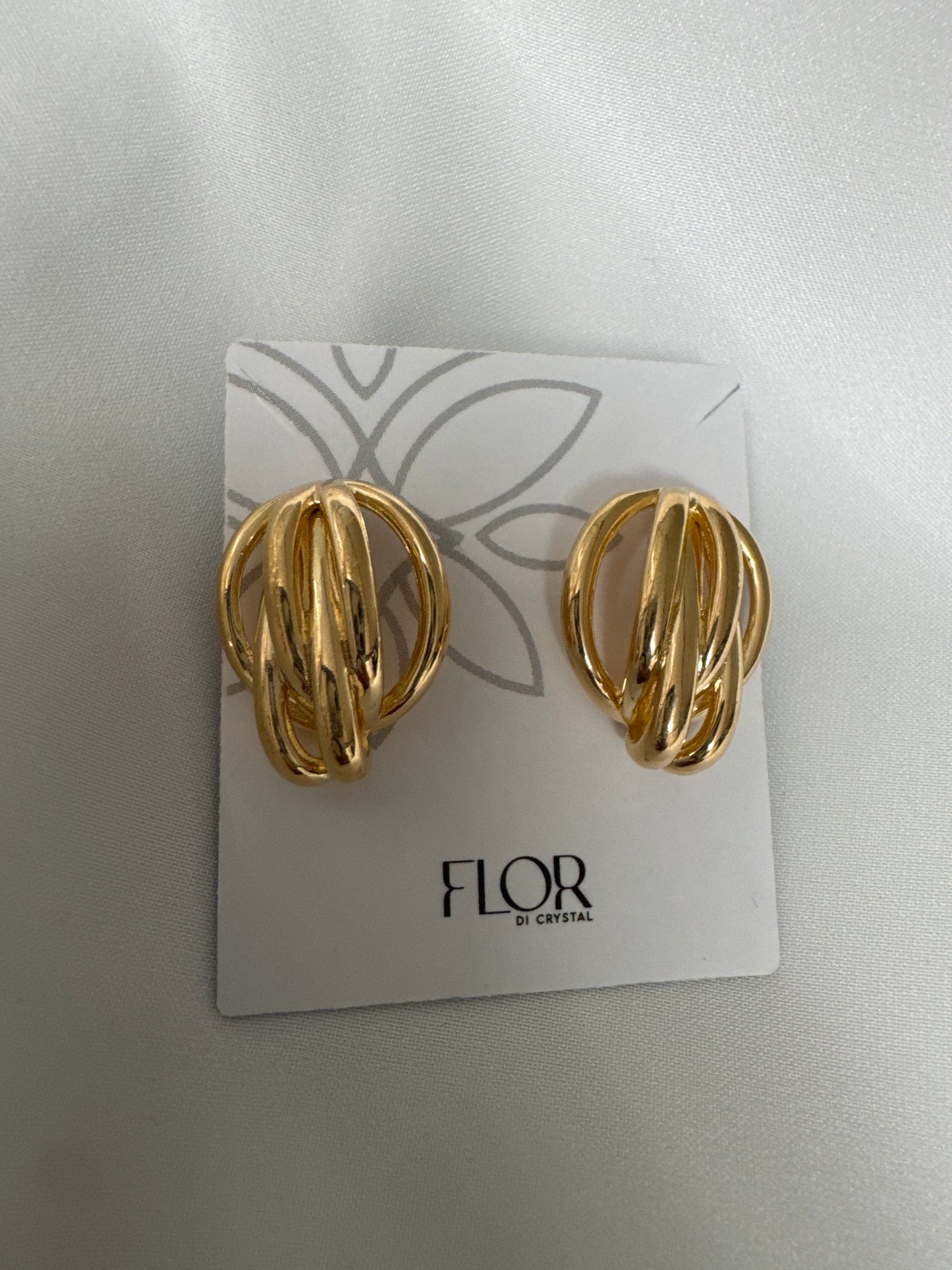 Outros - Brinco organico entrelacado medio