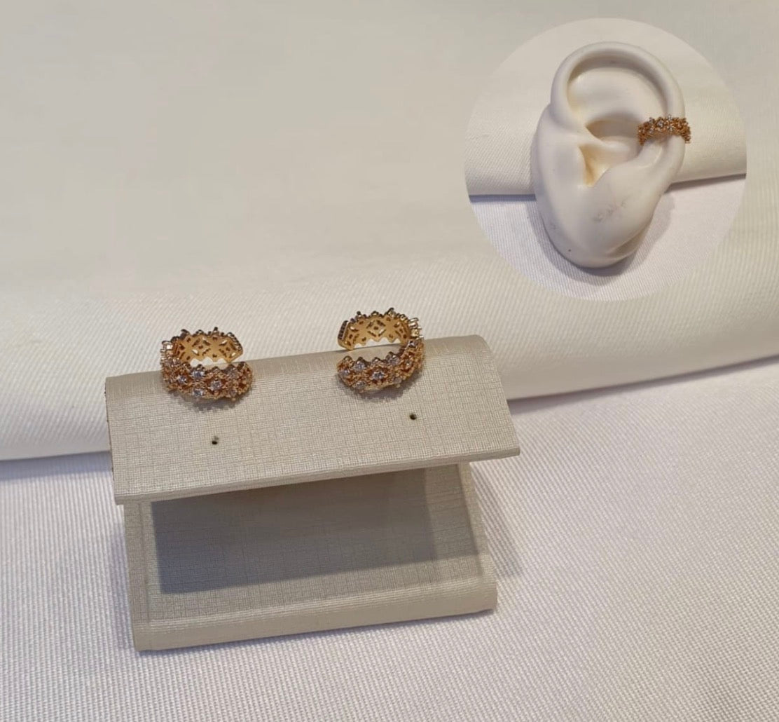 Pingente - Pircing fake zirconias