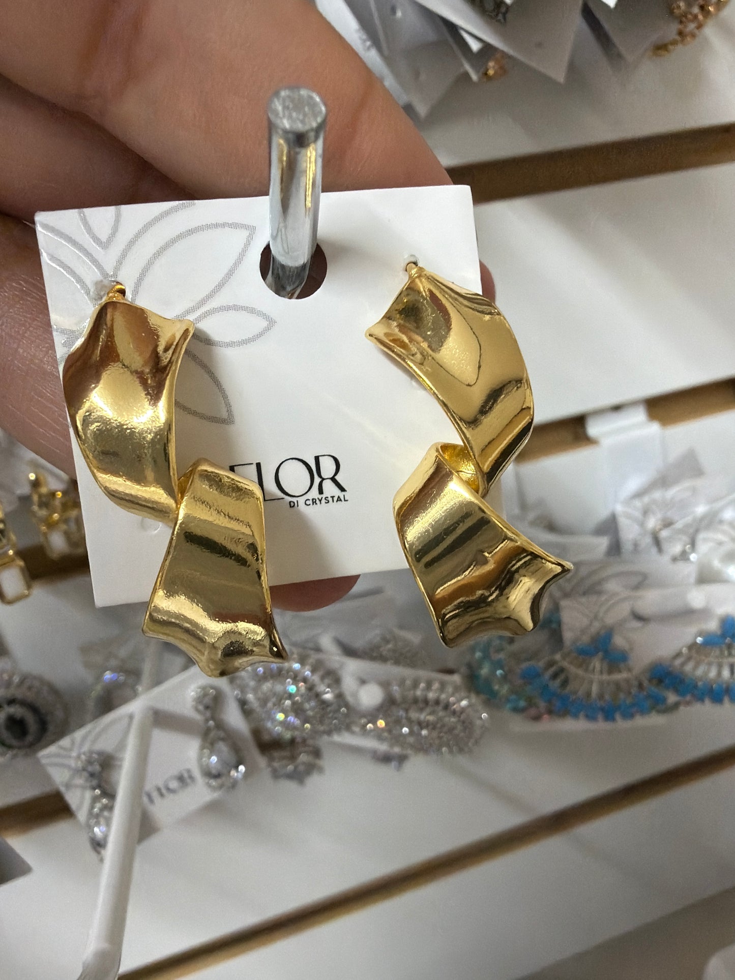 Brinco - Brinco Organico chapa torcida lisa