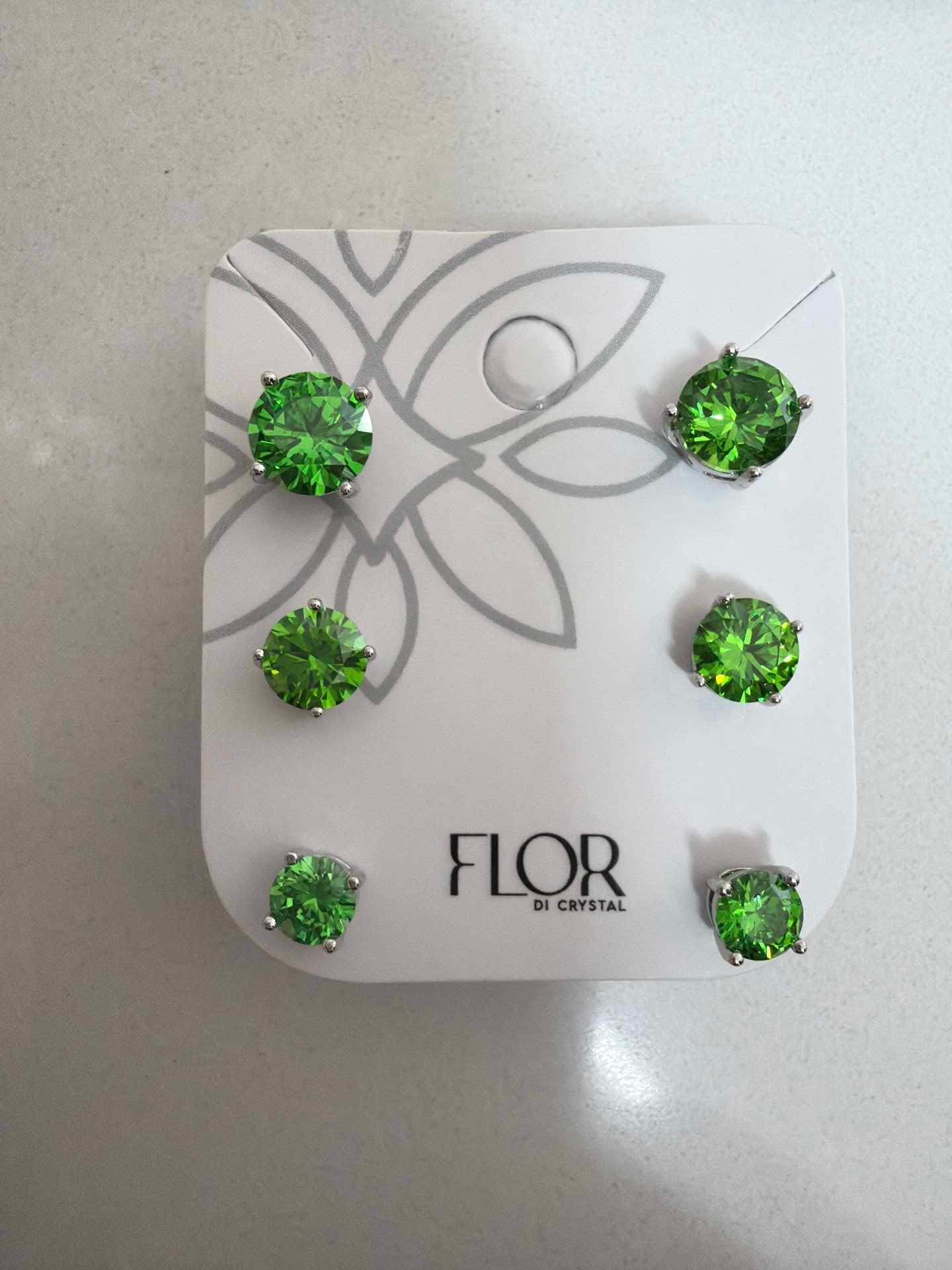 Trio Ponto de luz eletric green
