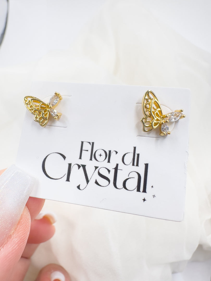 Brinco - Brinco borboleta mini