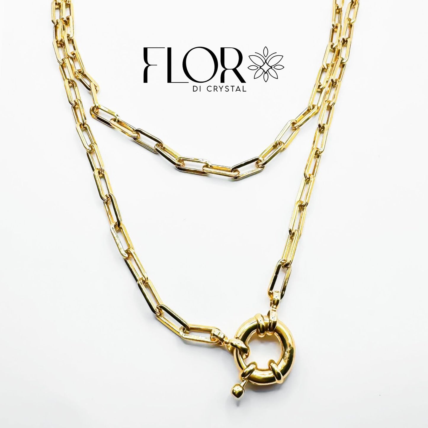 Colar - Colar Cartier Duplo com fecho frontal