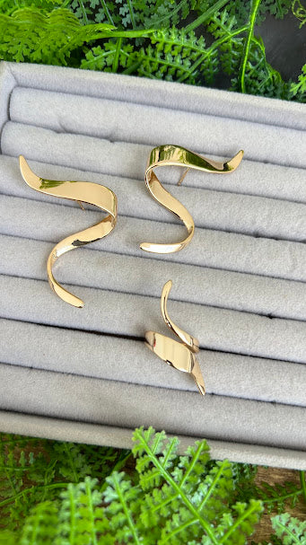 Conjunto - Conjunto liso organico - Luxo 18k