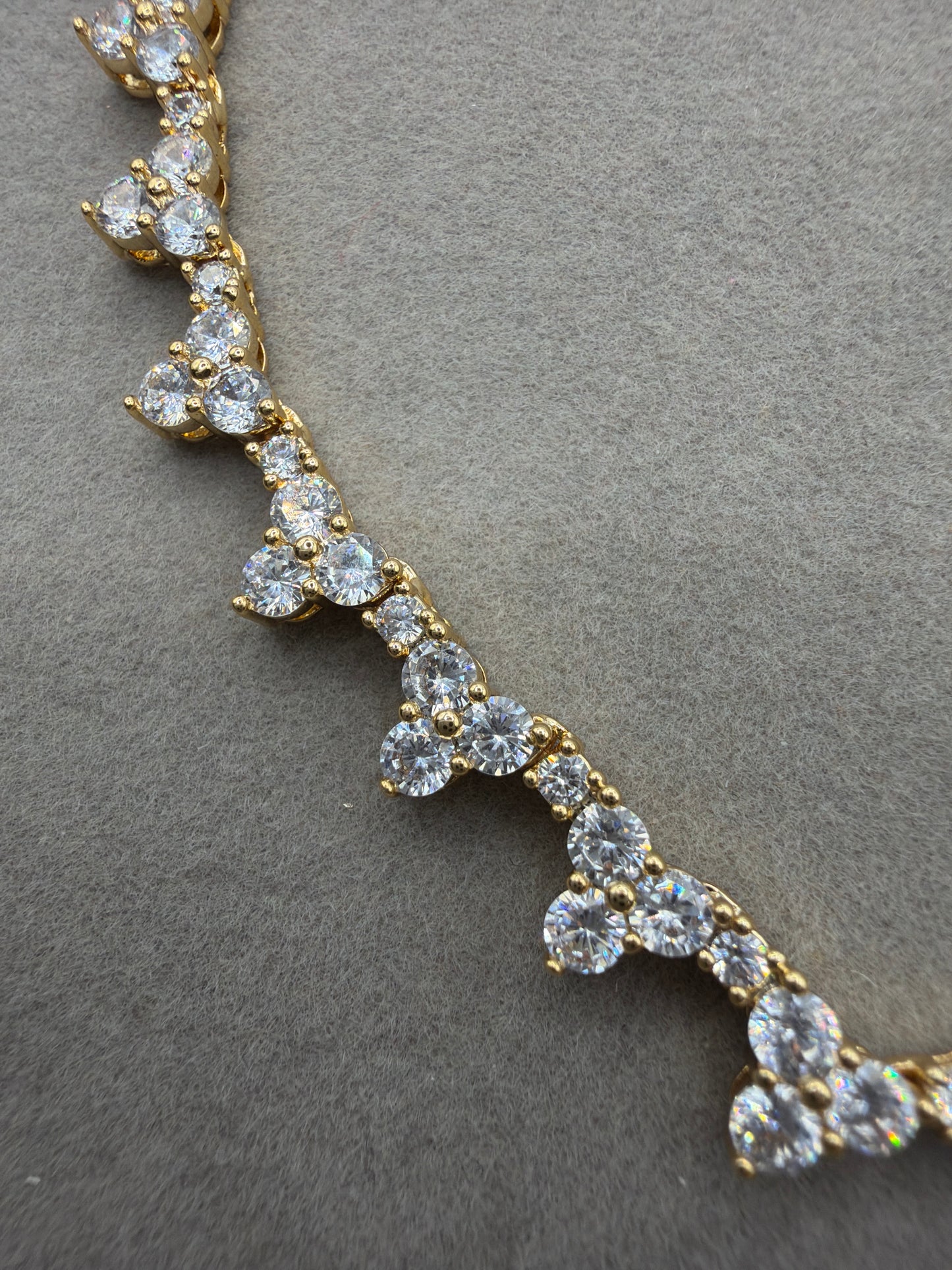 Choker - Rivieira Cravejada triangulo