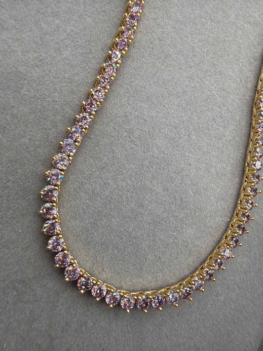 Rivieira 3mm 18k 40cm new tanzanita
