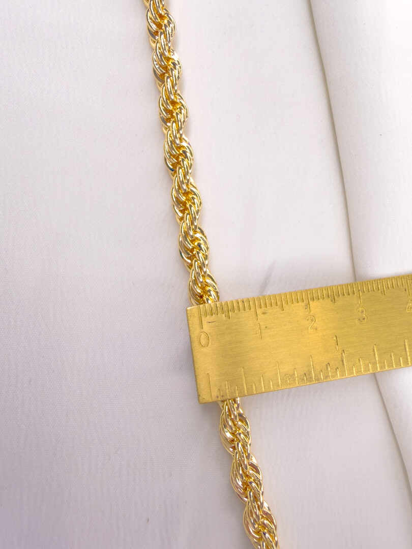 Everyday Chunky Rope Chain bracelet 6mm