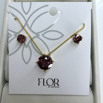 Conjunto ponto de luz marsala 10mm
