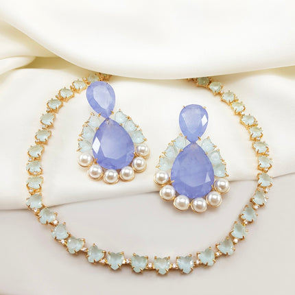 brinco maxi Gota lilaz fusion e zirconia e pedrari