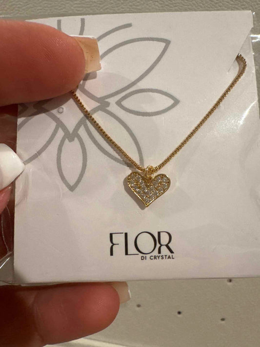 Choker - chocker mini coracao cravejado