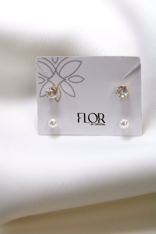 Brinco - Ponto de luz SM e perola SM