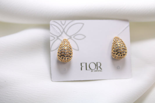 Brinco - Gota Small cravejada