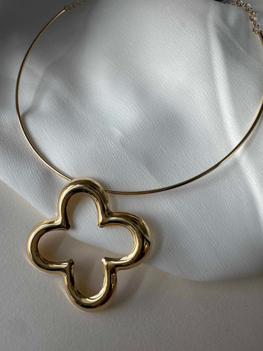 Choker - Aro com trevo Maxi