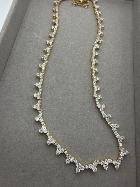 Choker - Rivieira Cravejada triangulo