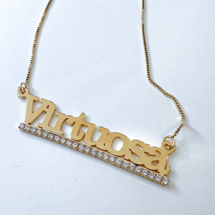 Virtuosa com detalhe Zirconias