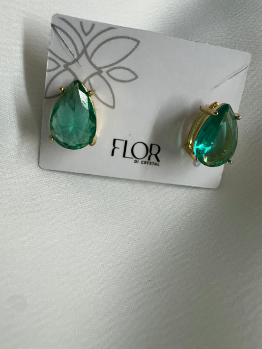 Brinco - Brinco de gota - Verde