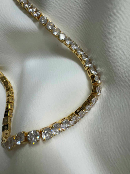 Cchoker 4mm cristal