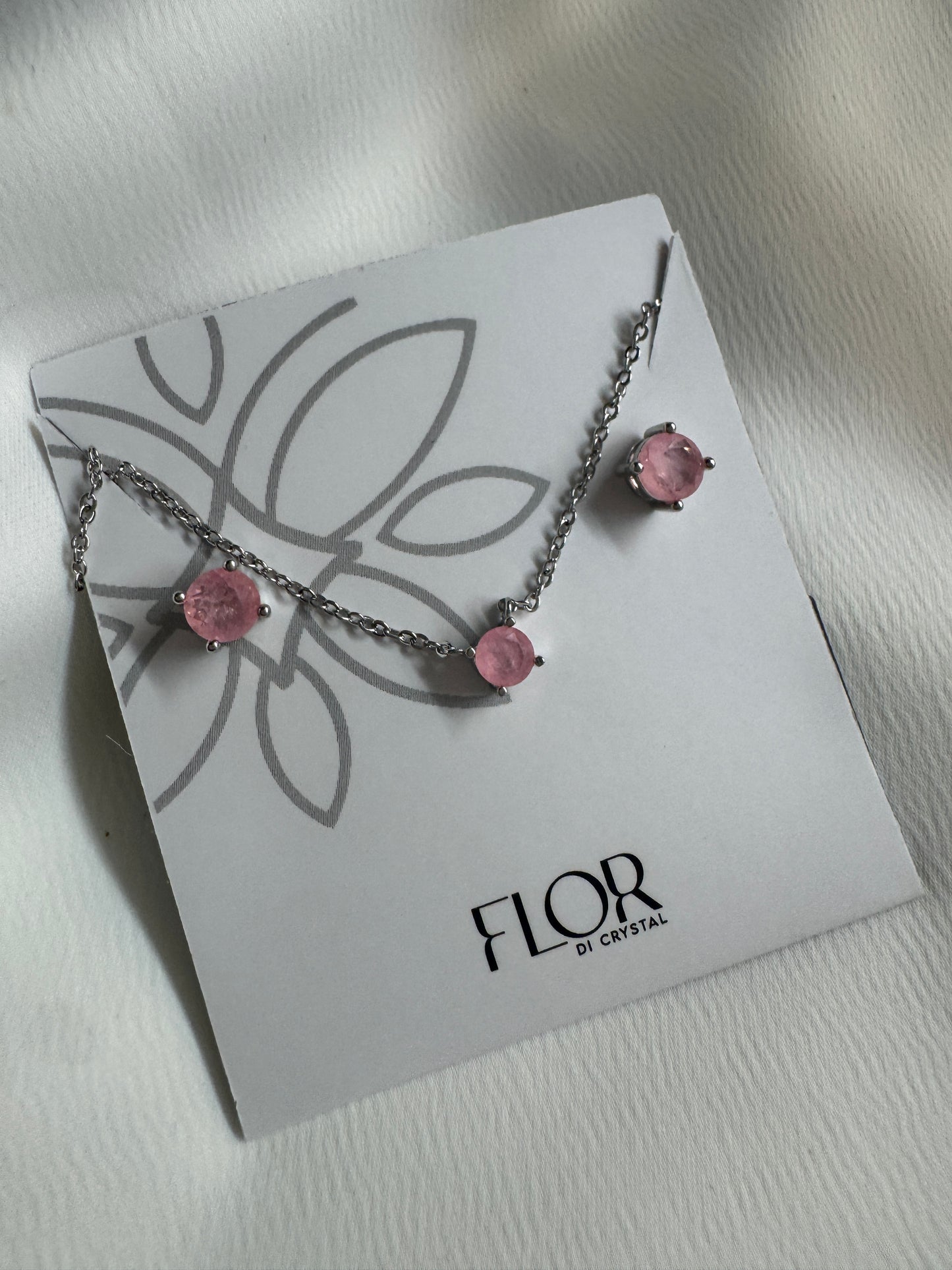 Conjunto -  Ponto de luz fusion- Rosa