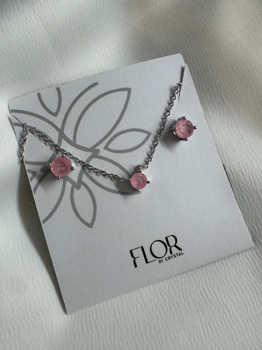 Conjunto -  Ponto de luz fusion- Rosa