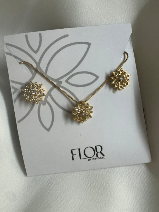 Conjunto - conjunto Florzinha