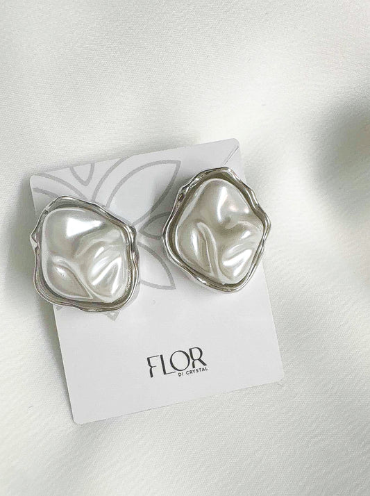 Brinco - brincos organicos em perola -Luxo