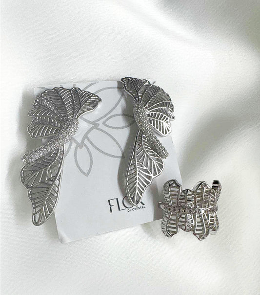 Brinco - conjunto C. Herreira de brincos e anel regulavel