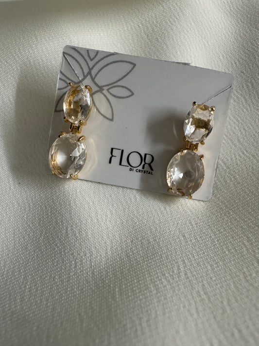 Brinco - Brinco de cristal pequeno