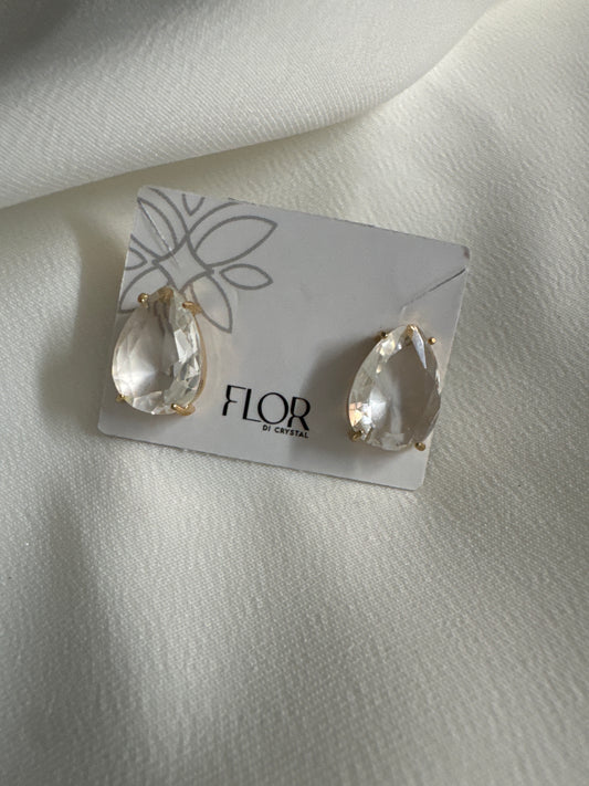 Brinco - Brinco de Gota Cristal
