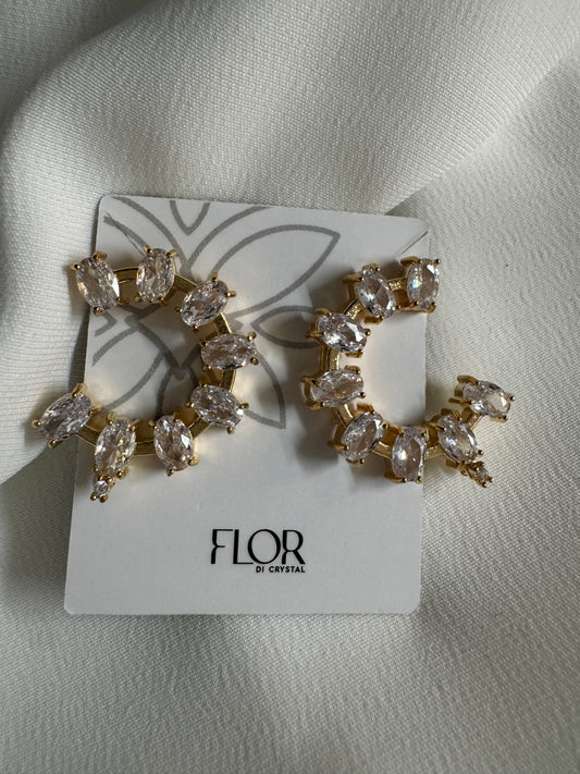 Brinco - Brinco Cravejada vasada