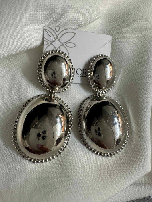 Conjunto - Brinco maxi Oval