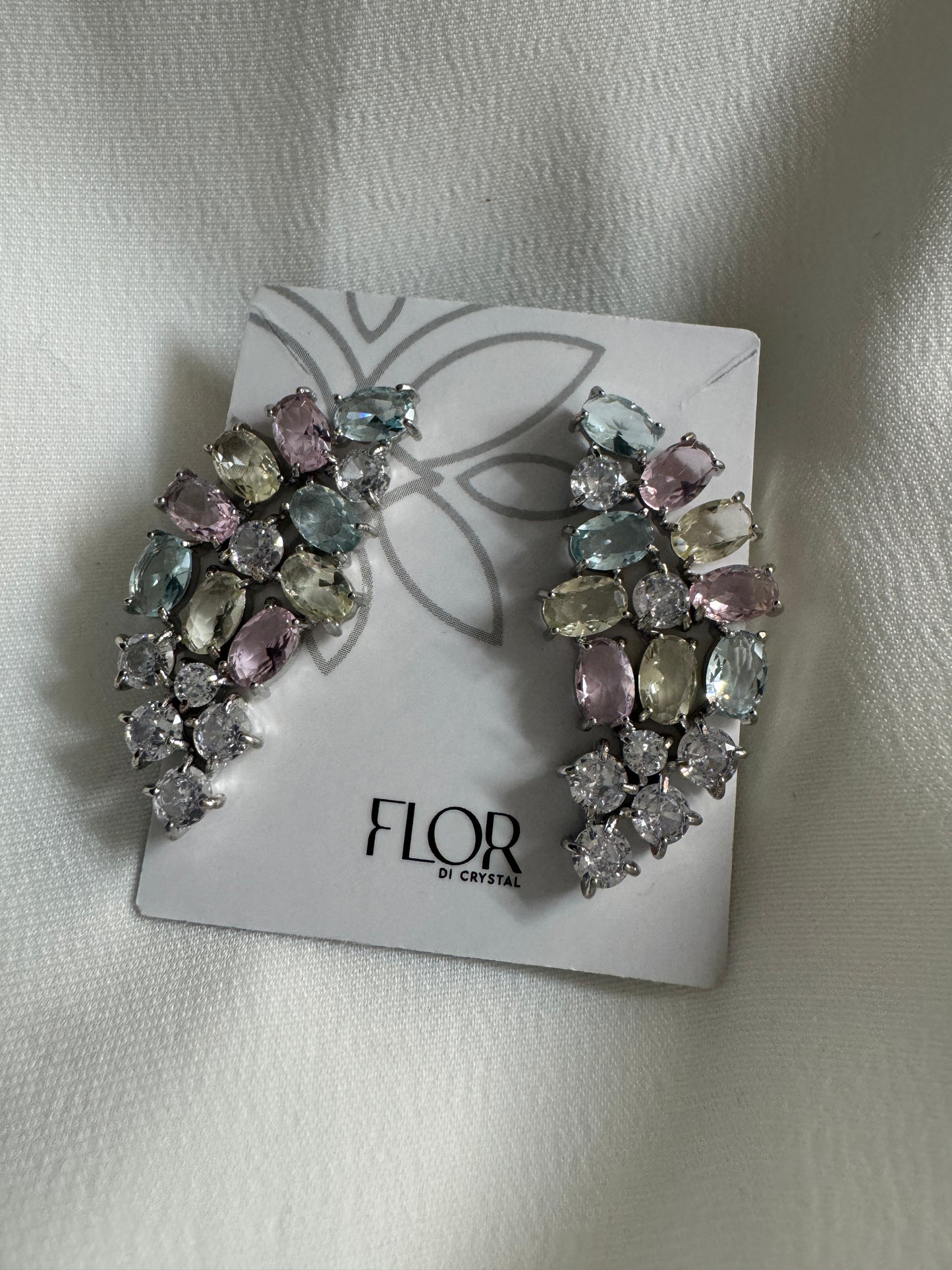 Brinco - Brinco Cravejada color pastels