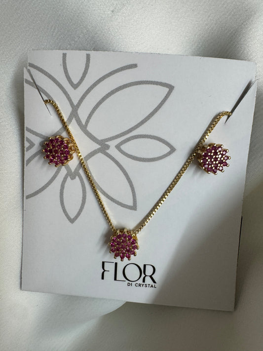 Conjunto - Conjunto delicado chuveiriho Rosa