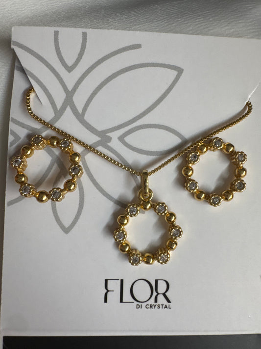 Conjunto - Conjunto delicado circulo