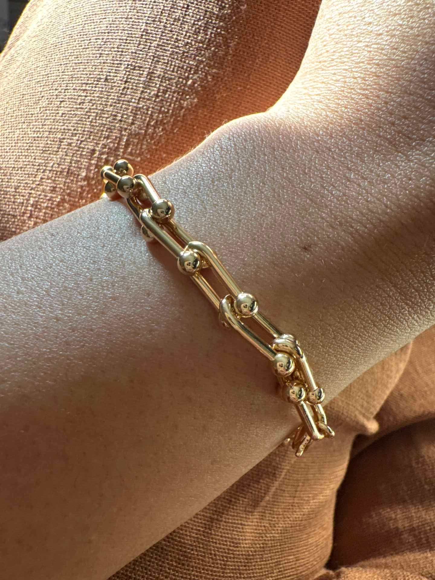 Pulseira Lisa fina tiffany