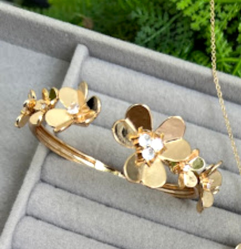 Bracelete Vancleiff Flor