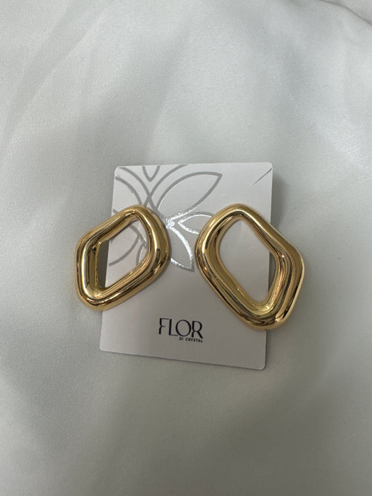 Outros - Brinco organico grande vasado