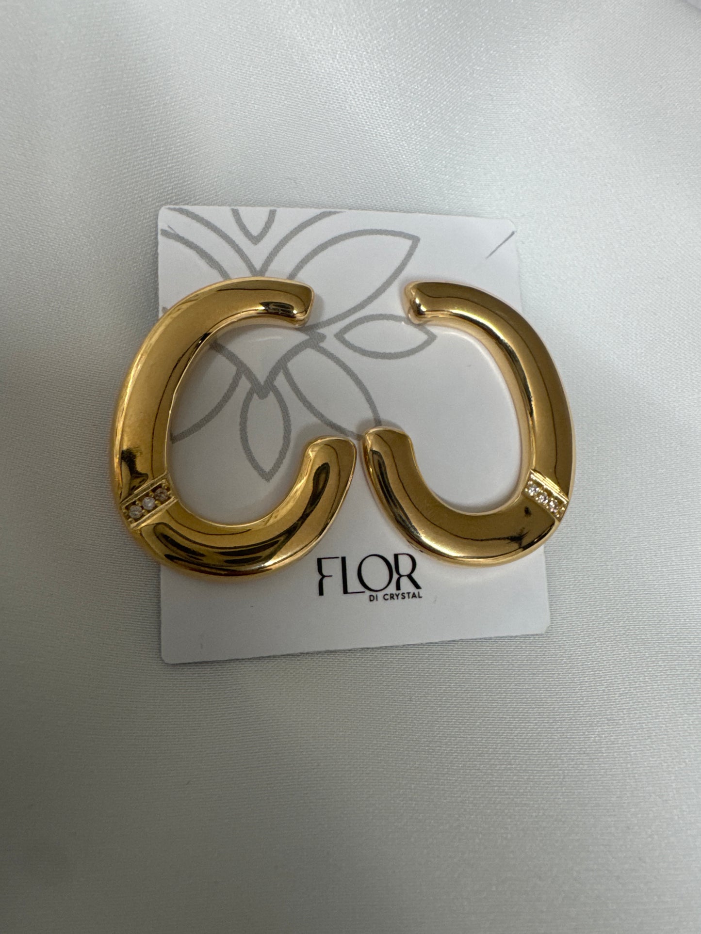 Outros - Brinco circulo aberto organico liso