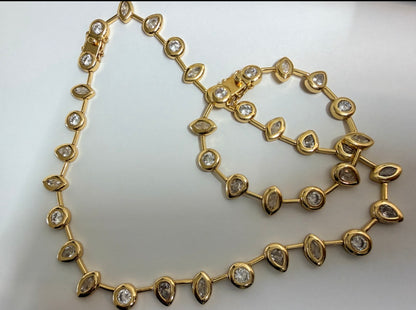 Rivieira com pulseira cravacao inglesa