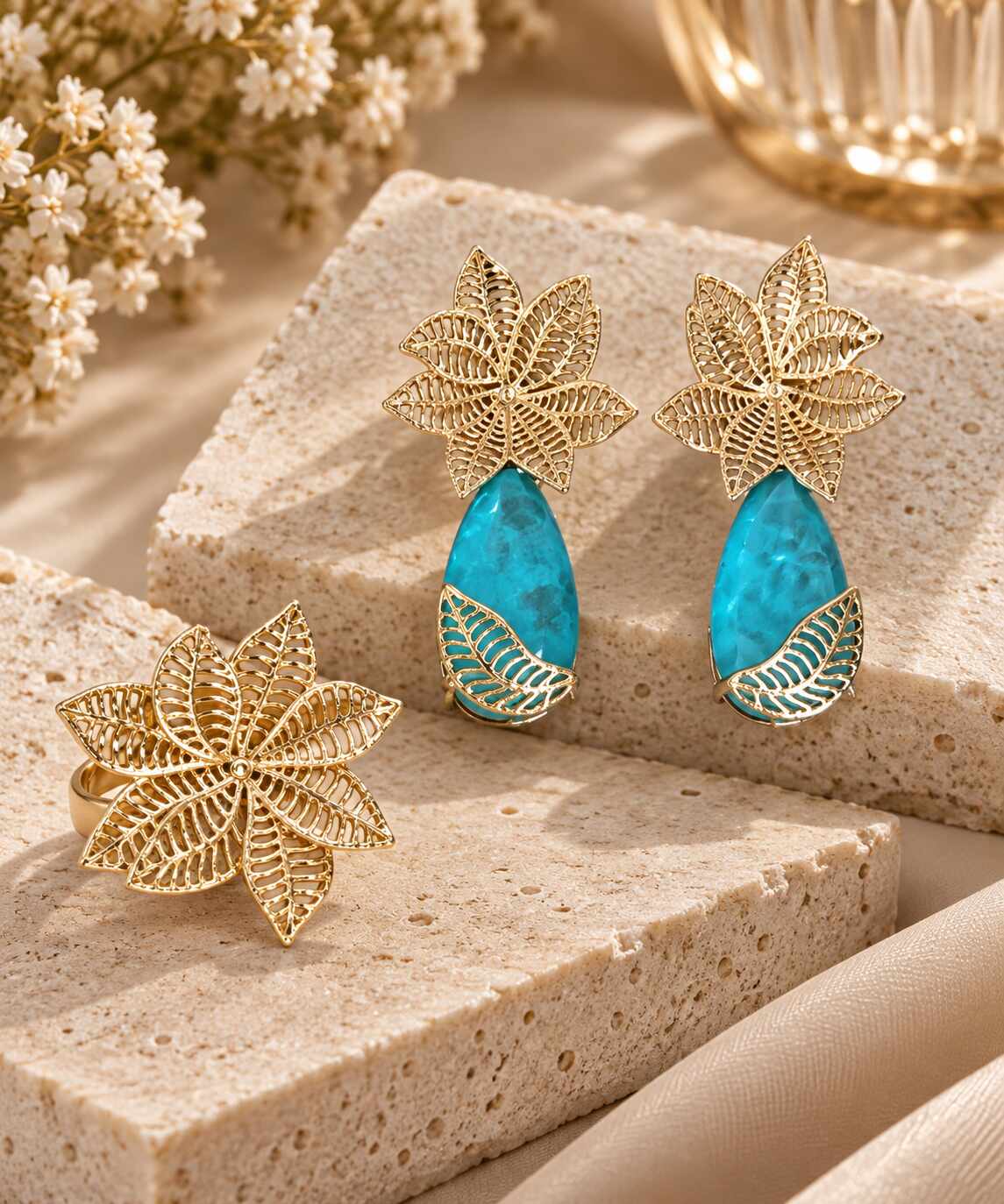 Brinco e anel regulavel Insp Herreiraa Paraiba