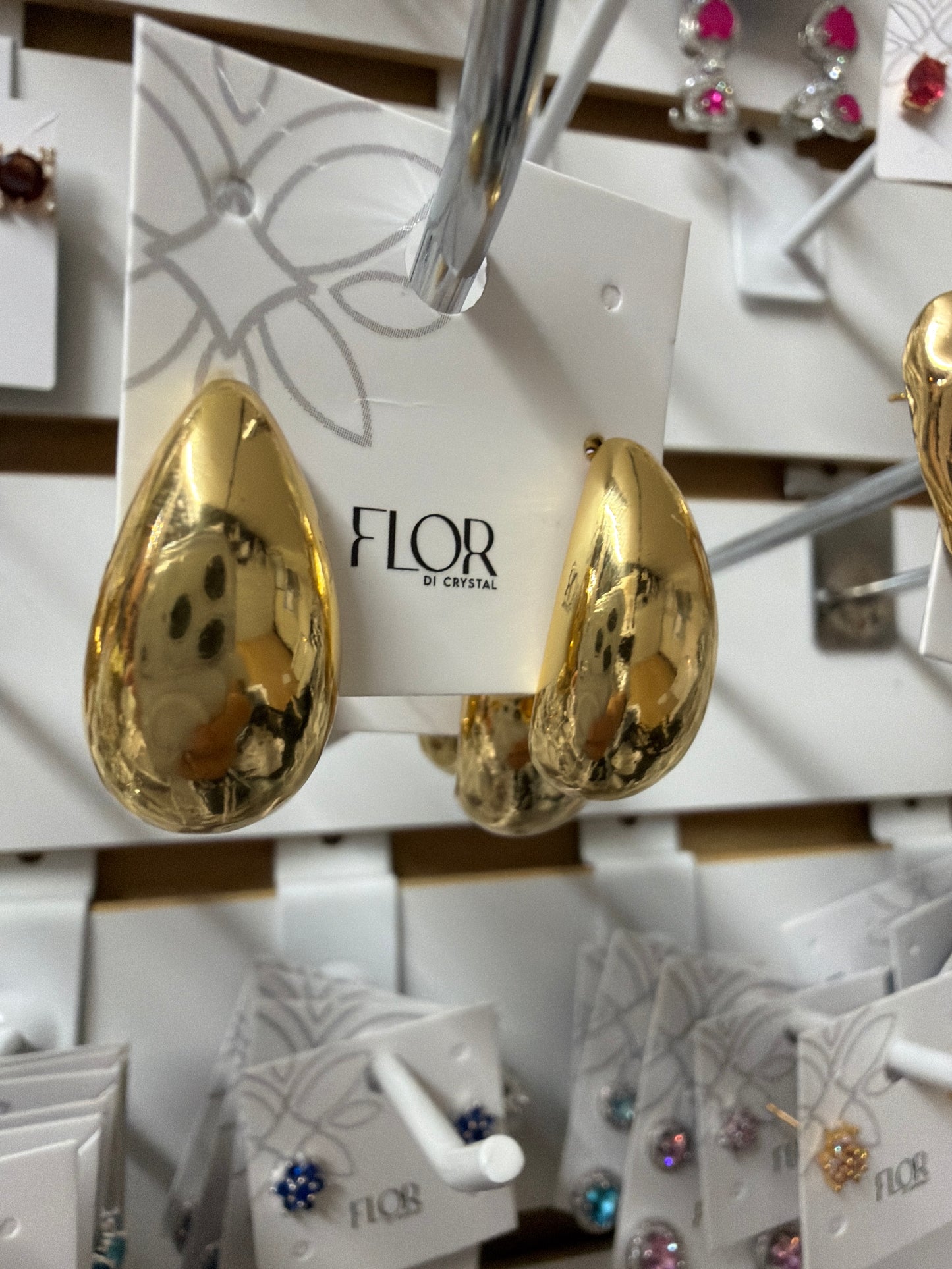 Brinco - Brinco Organico oval curvado