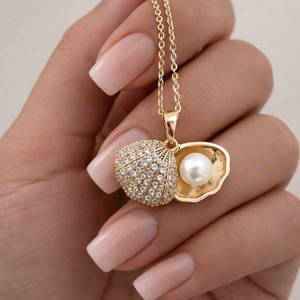 Colar Pelora - rodio e 18k