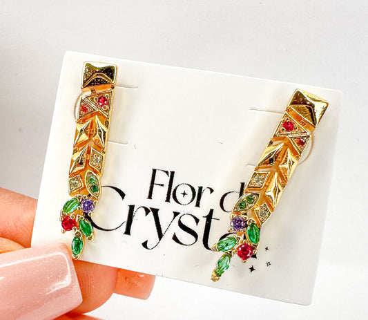 Brinco - Brinco Palito cravejado