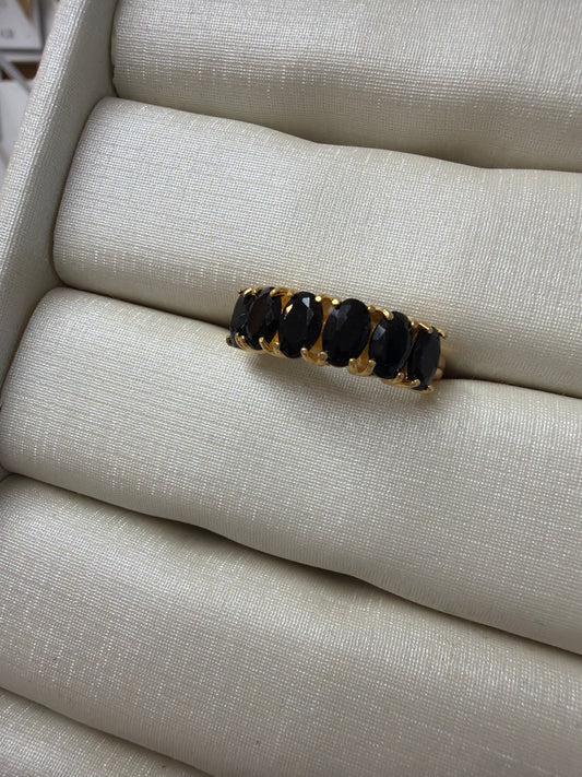 Anel - Anel Meio aparador Onix- regulável